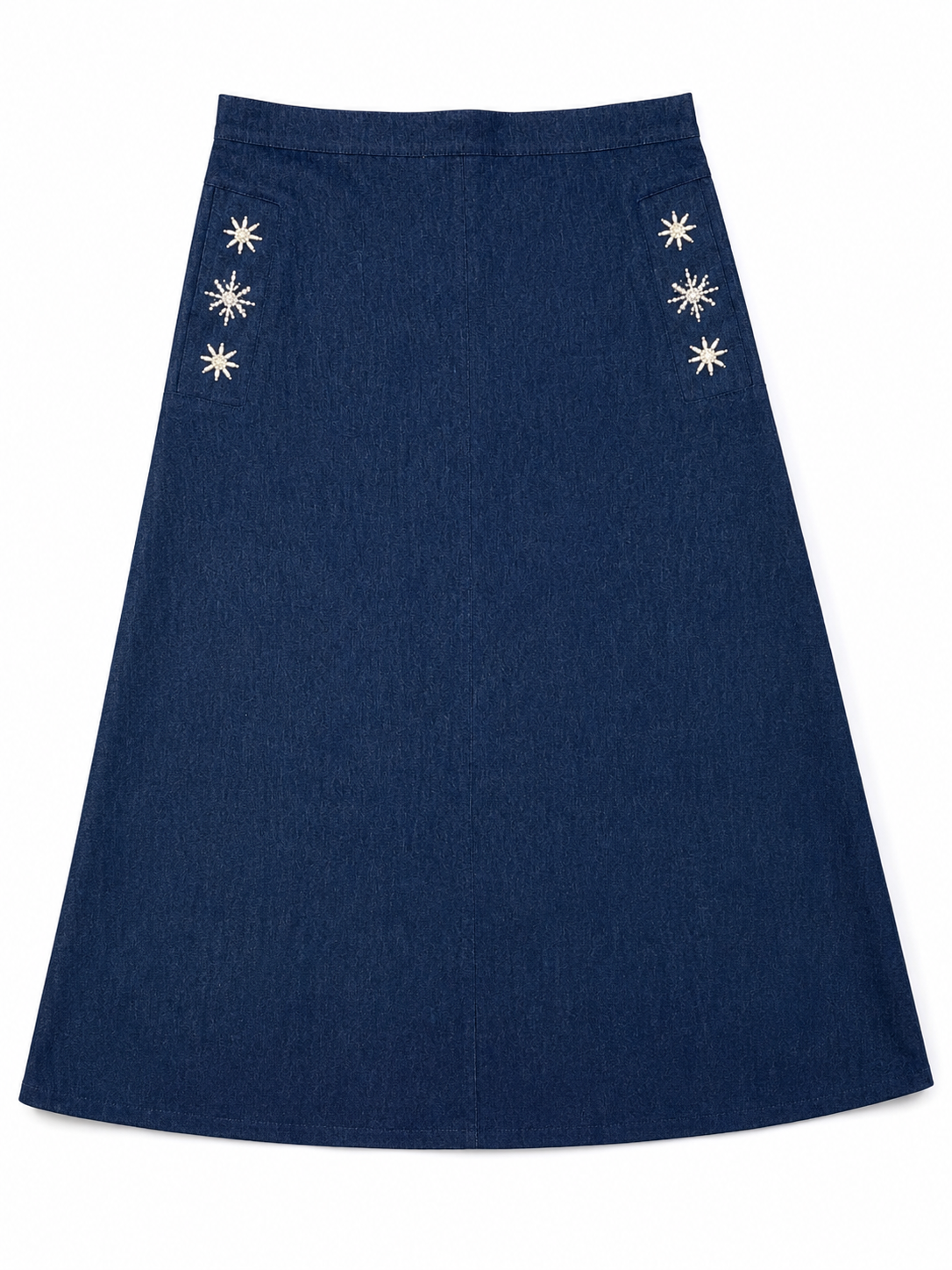 Denim Pearl Set