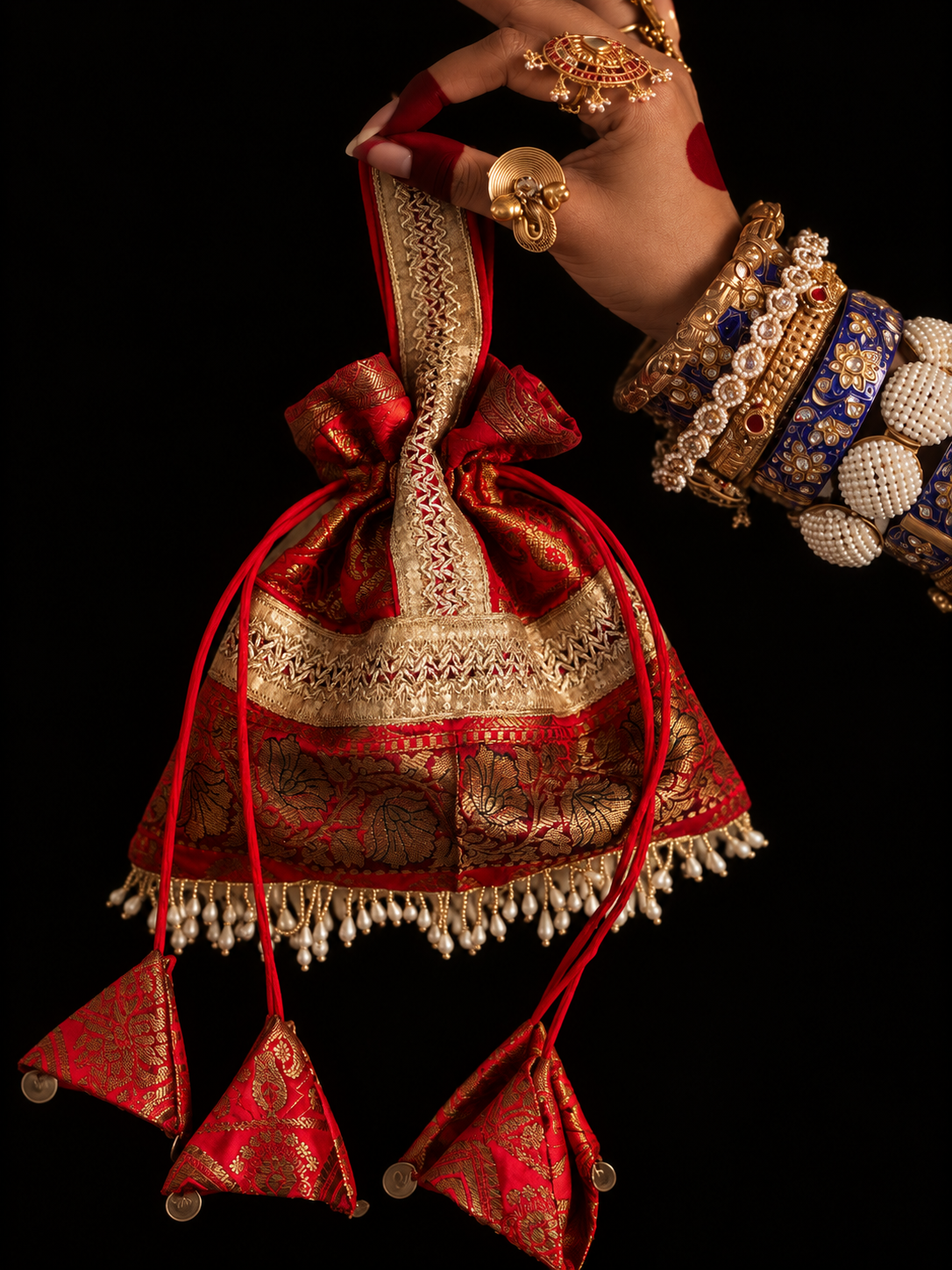 A Brocade Potli