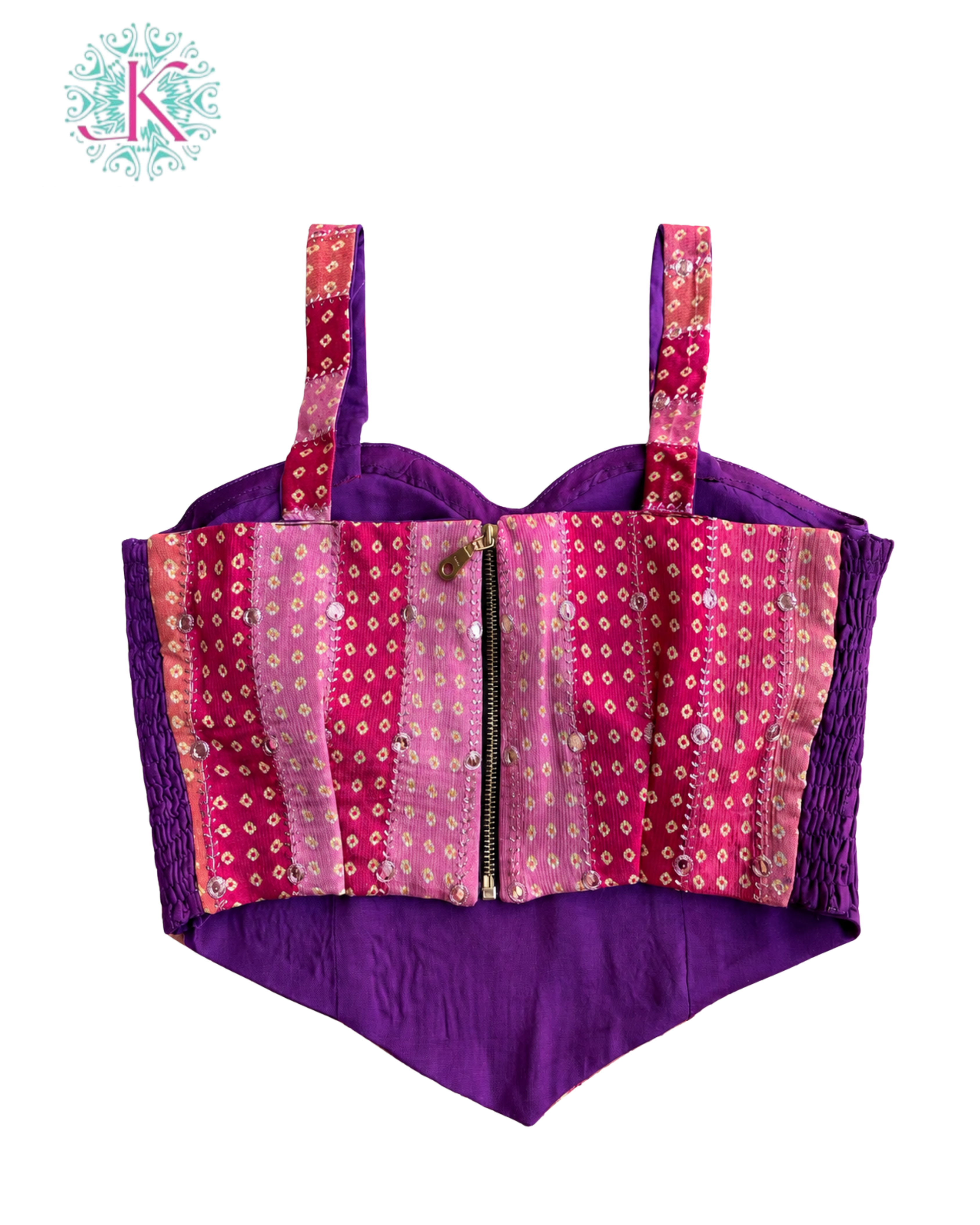 Gulaab Bandhej Corset