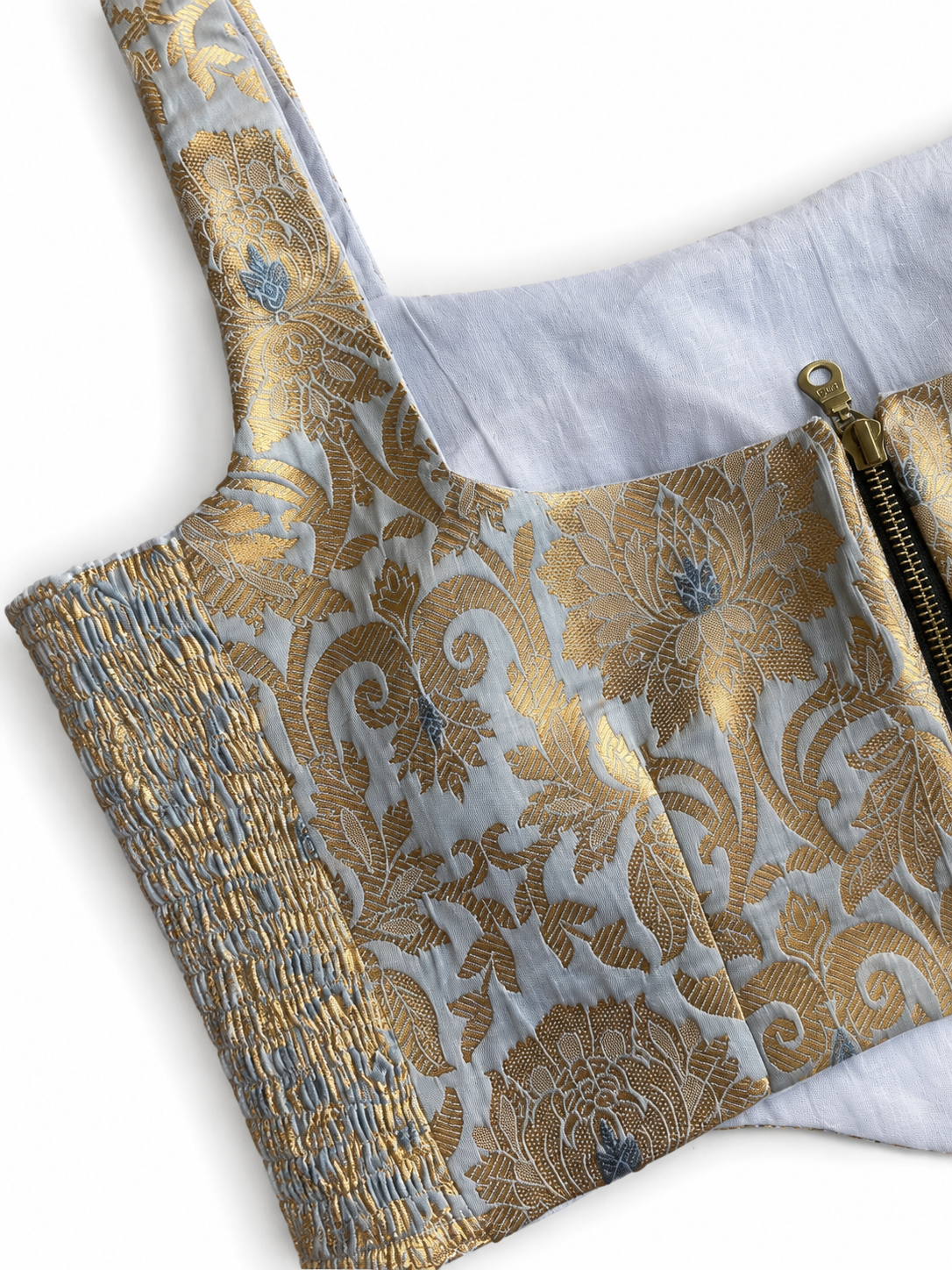 Aurum brocade corset