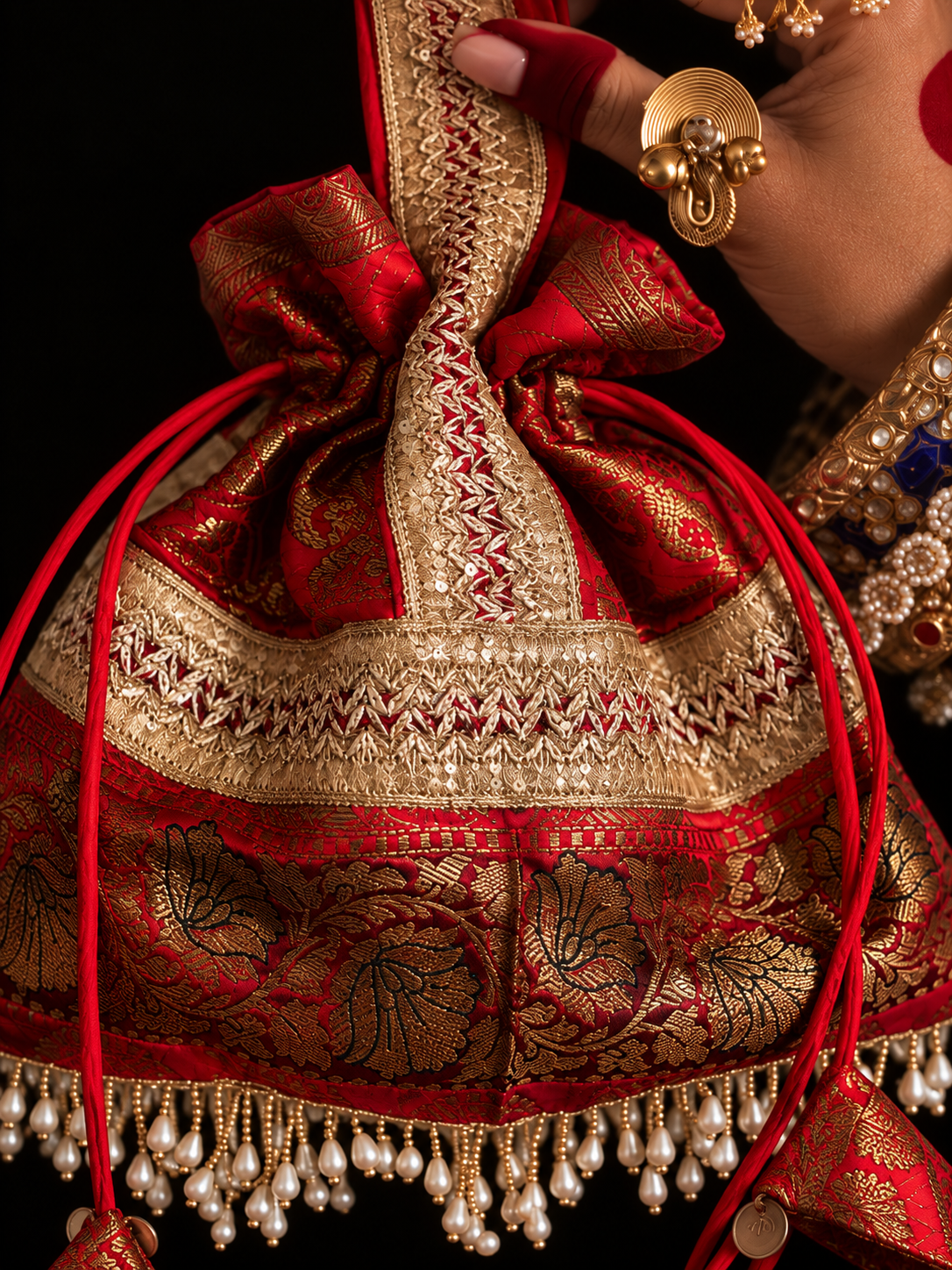 A Brocade Potli