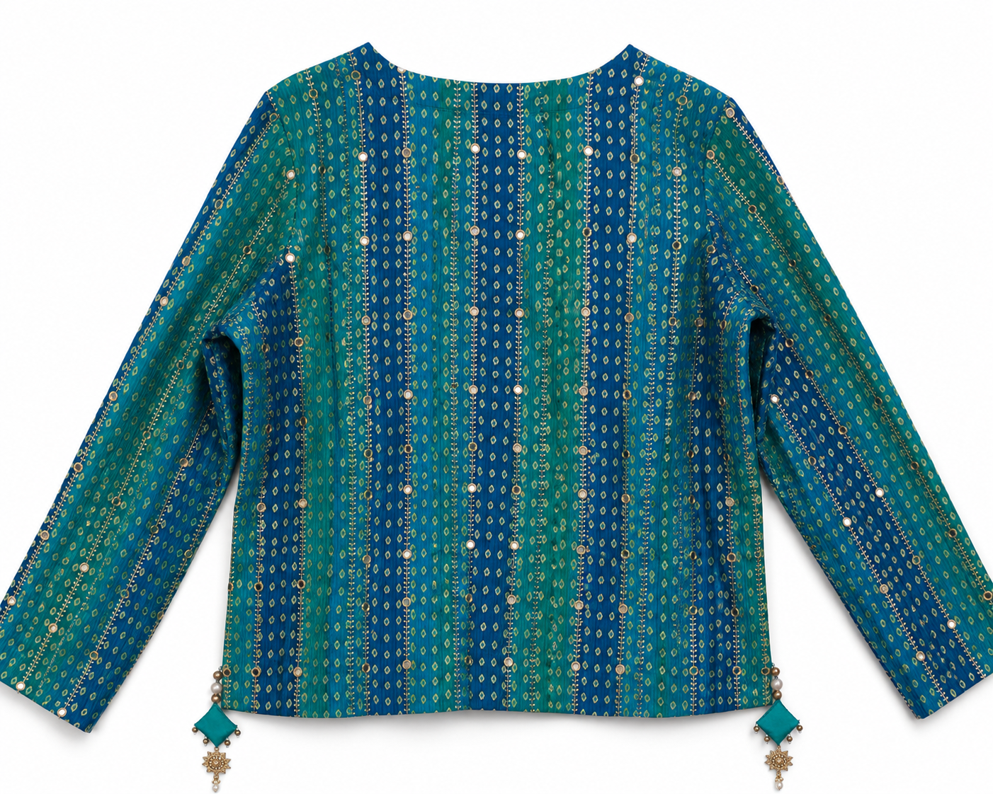 Bandhani Baby Kurti