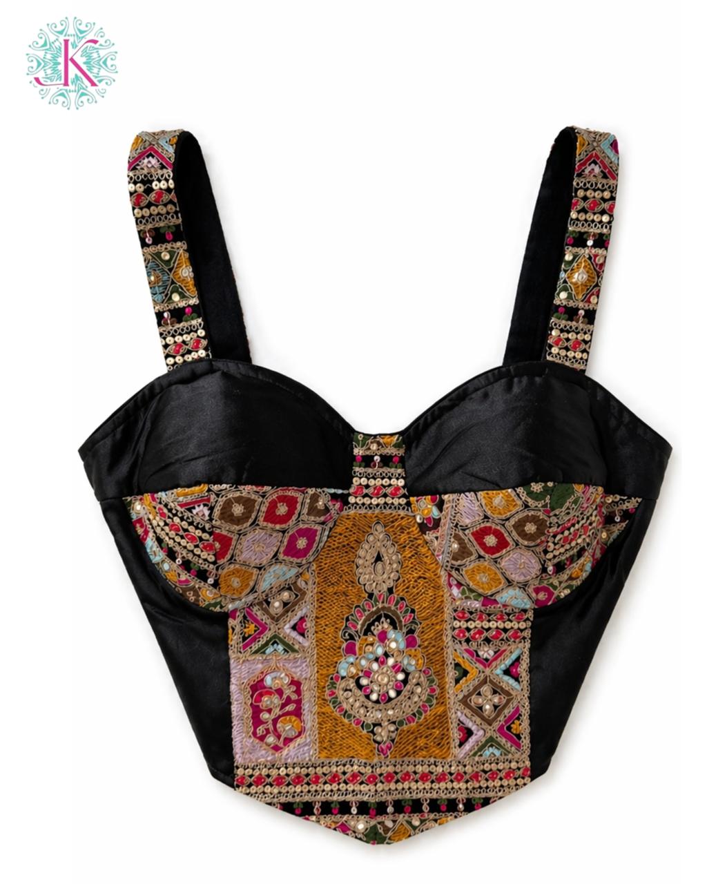 Embroidered Corset