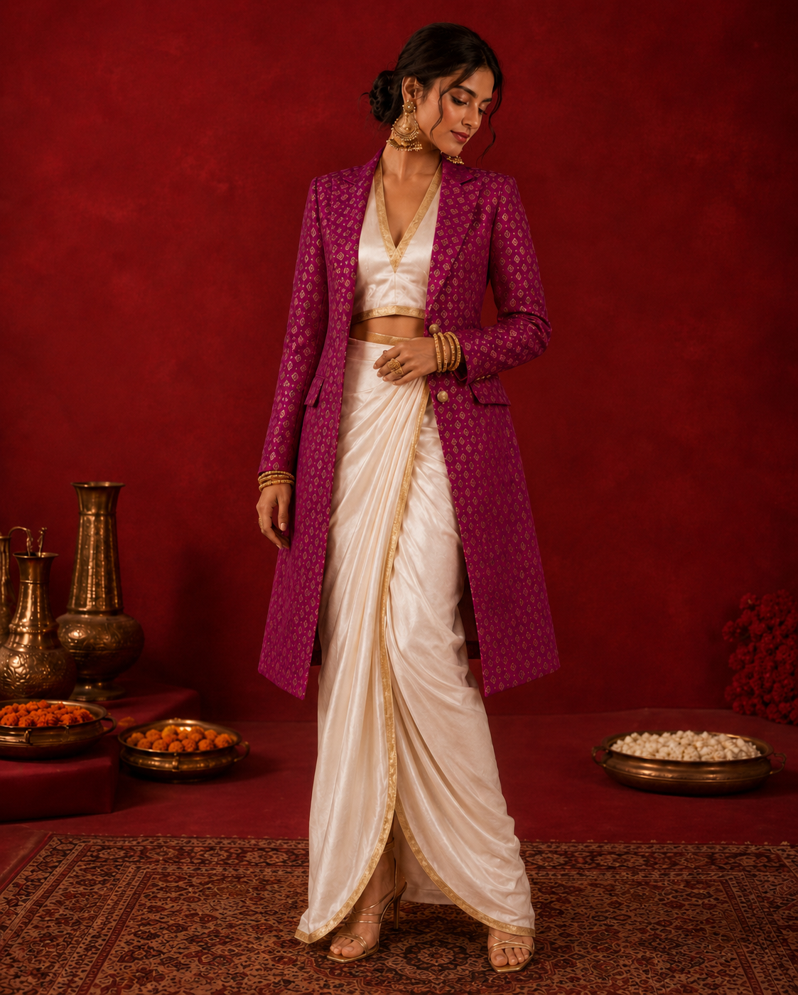 Shahi Drape set