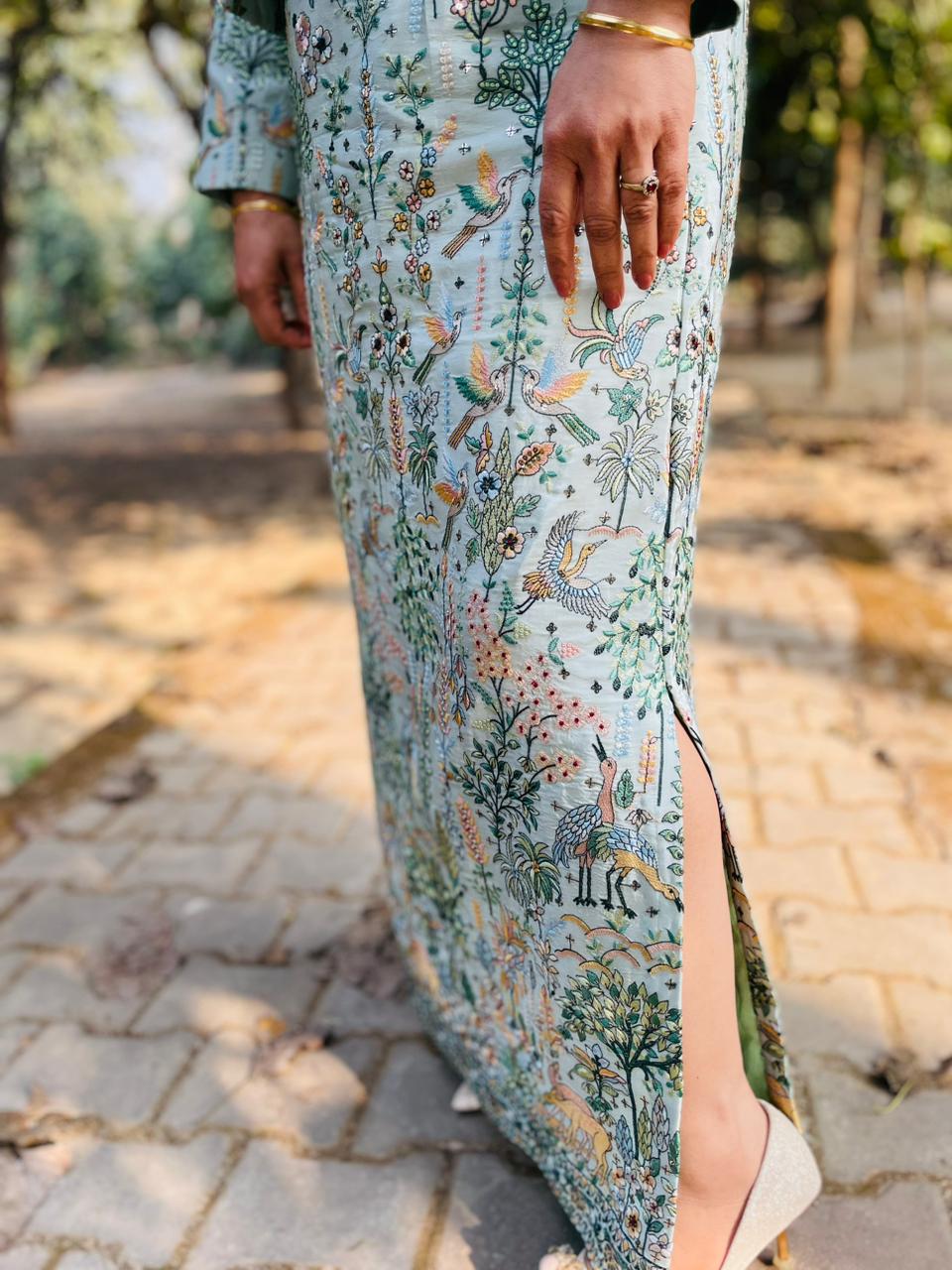 Embroidered 3 Pc Set