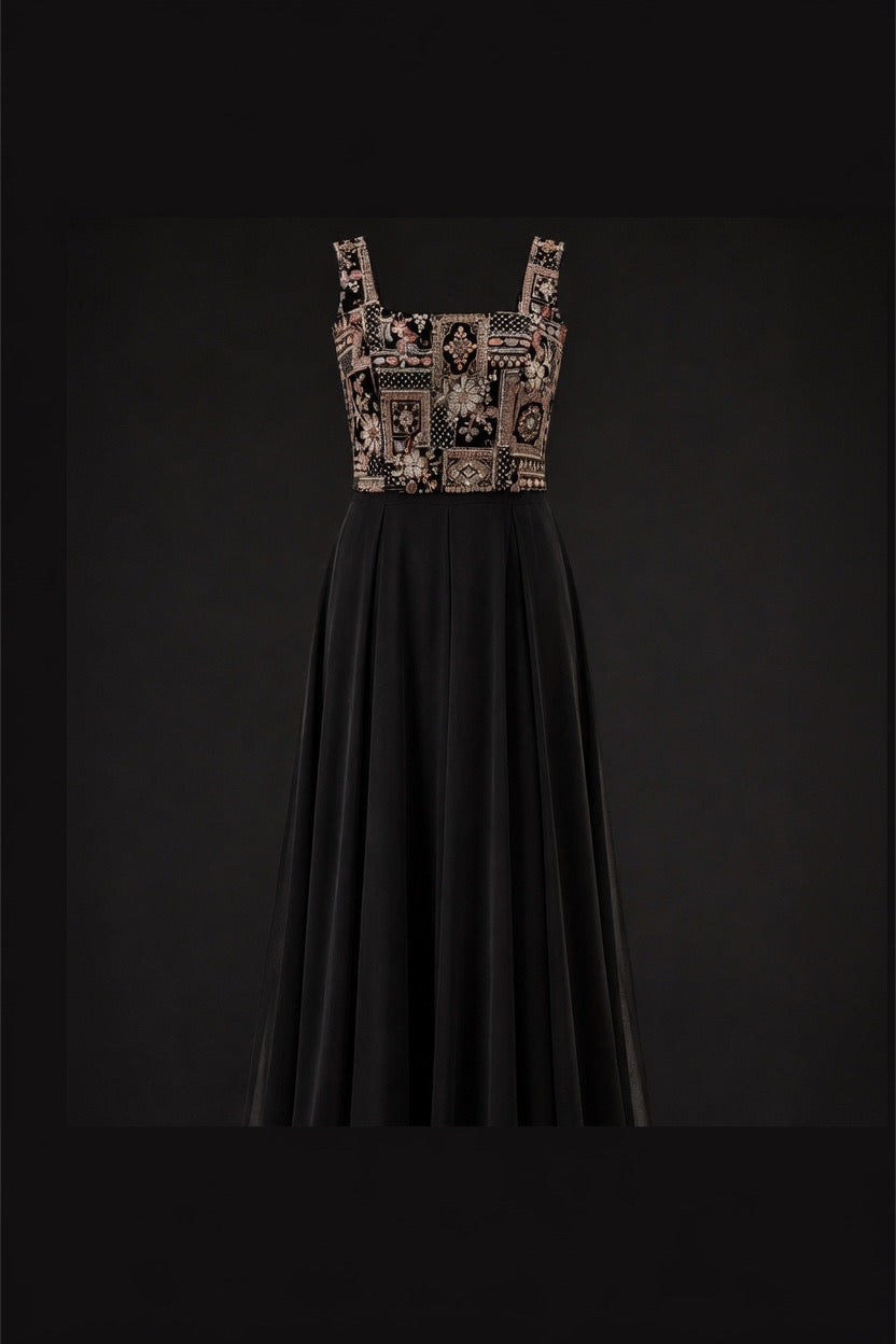Mid Jewel Maxi Dress