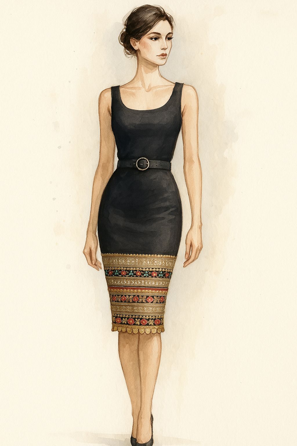 1 PC Indo western Outfit